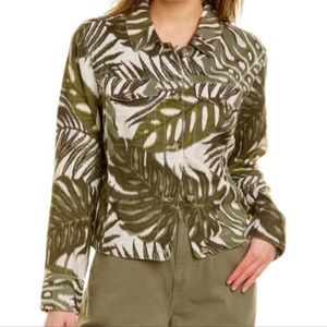Tommy Bahama Green Leaf Print Jacket